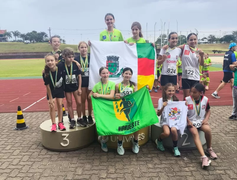 Djeison Kraemer quebra recorde de 14 anos e leva ouro nos 150m no Estadual de Atletismo