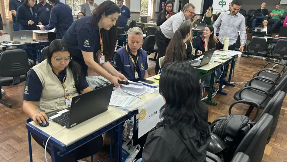 Atividade levou oportunidade a mutuários de Bagé em outubro - Foto: Andrei Kannenberg/Ascom Sehab